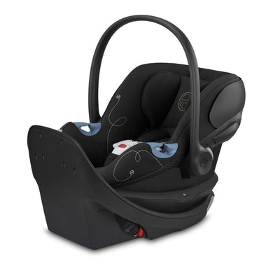 Bebê Conforto Cybex Aton G Swivel Com SensorSafe Moon Black - Reclinação Easy Glide