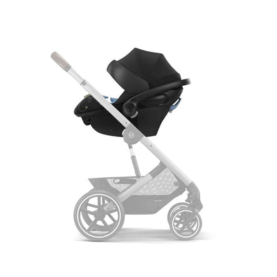 Bebê Conforto Cybex Aton G Swivel Com SensorSafe Moon Black - Nosso Assento Mais Leve Até Agora
